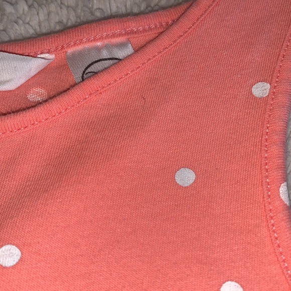 H&M Disney Minnie Mouse Purse Orange Tank Dress 4-6 - Picture 10 of 11